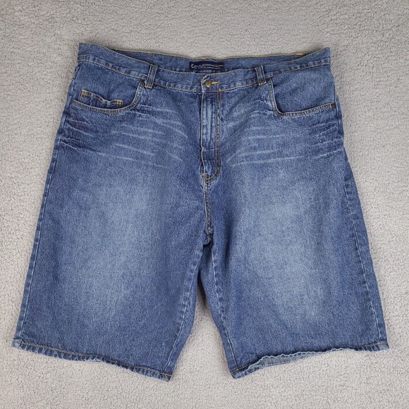 Kani Shorts Mens Size 45 Blue Denim Jean Pockets - Picture 1 of 16